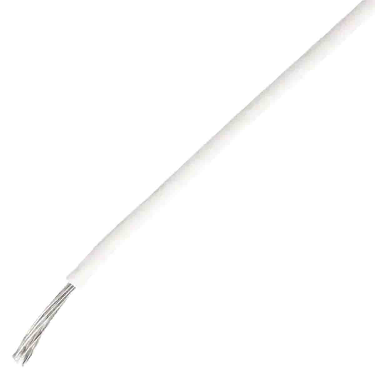 55A0111-24-9 | TE Connectivity White 0.2 mm² Harsh Environment Wire, 24 ...