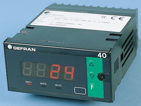 Gefran 4A-96-4-00-1 , Digital Panel Multi-Function Meter for Current, Voltage, 48mm x 96mm