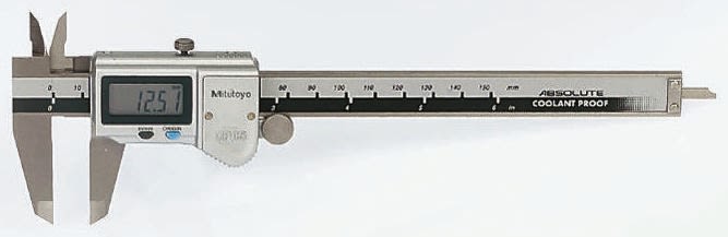 Mitutoyo 150mm Digital Caliper 0.01 mm Resolution, Metric & Imperial