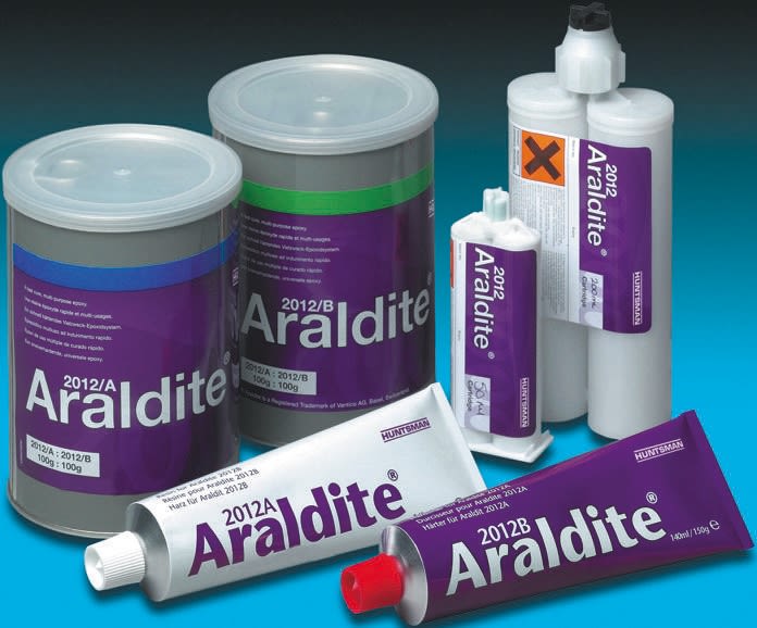 Araldite 2012 Yellow 200 ml Epoxy Adhesive Dual Cartridge for Various Materials