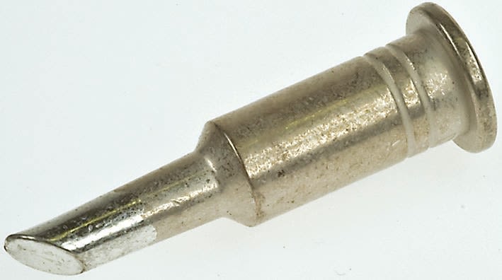 Antex 4.8 mm Straight Hoof Soldering Iron Tip for use with Gascat 120P