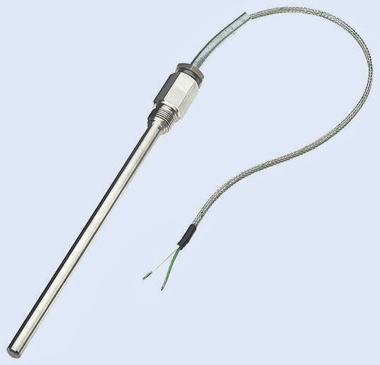 Electrotherm Thermoelement Typ J, Ø 12mm x 100mm → +800°C