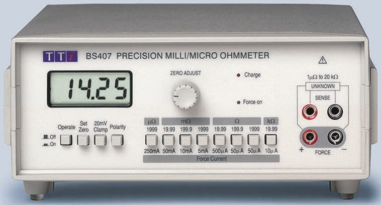 Aim-TTi BS407 Rechargeable NiMH Ohmmeter, Maximum Resistance Measurement 20000 Ω, Resistance Measurement Resolution