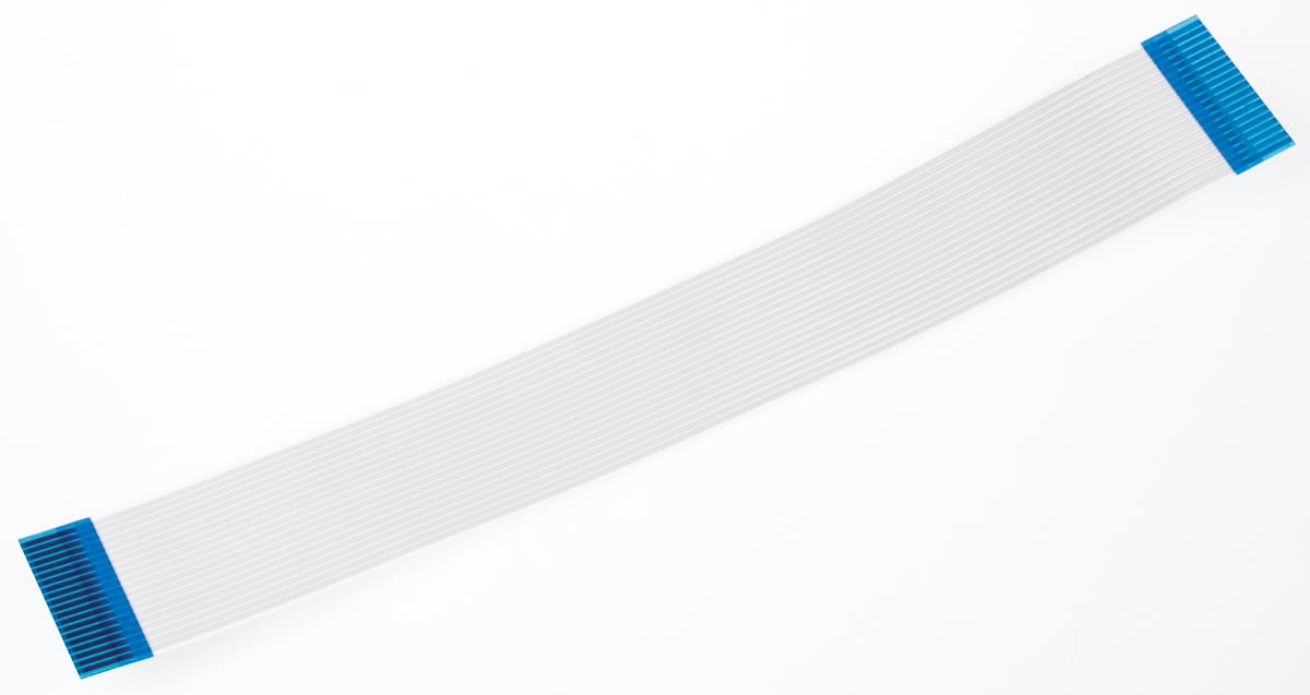 Molex 1mm 20 Way FFC Ribbon Cable, Grey Sheath, 152mm Length
