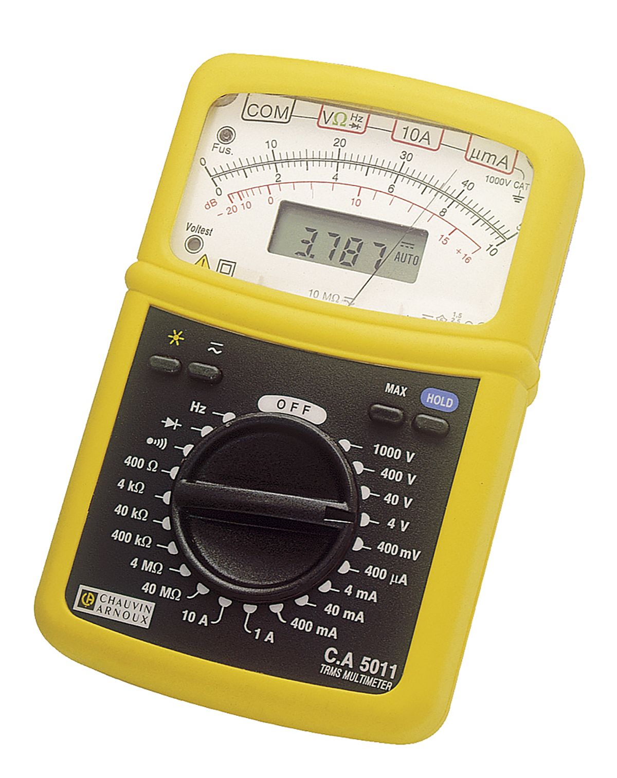 CA5011 C.A 5011 Analogue Multimeter 10A ac/dc 1000V ac/dc, With RS
