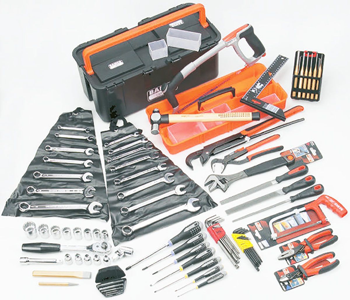 Bahco 86 Piece Engineers Tool Kit with Box