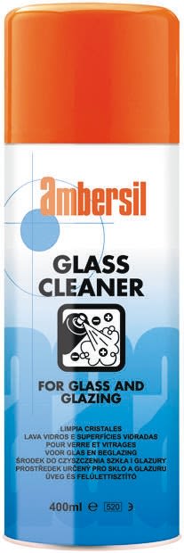 Ambersil Bildschirmreiniger für Keramik, Glas, Kopiergeräte, Fenster, Scheibenwischer, Spray, 400 ml