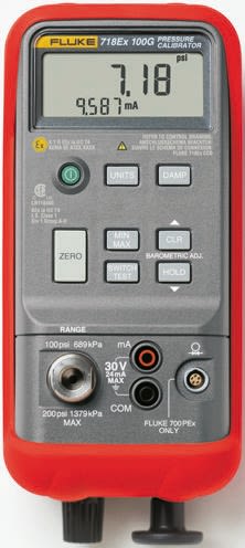 Calibrateur de pression Fluke 718, -850mbar à 2bar
