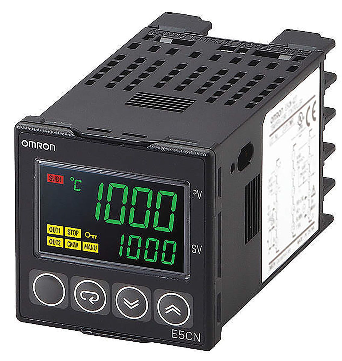 E5CN-R2TU AC100-240 | Omron E5CN PID Temperature Controller, 48 x 48 (1 ...