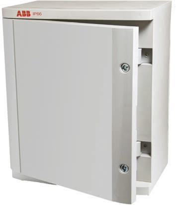ABB 1SL02 Series Thermoplastic Wall Box, IP66, 550 mm x 460 mm x 260mm