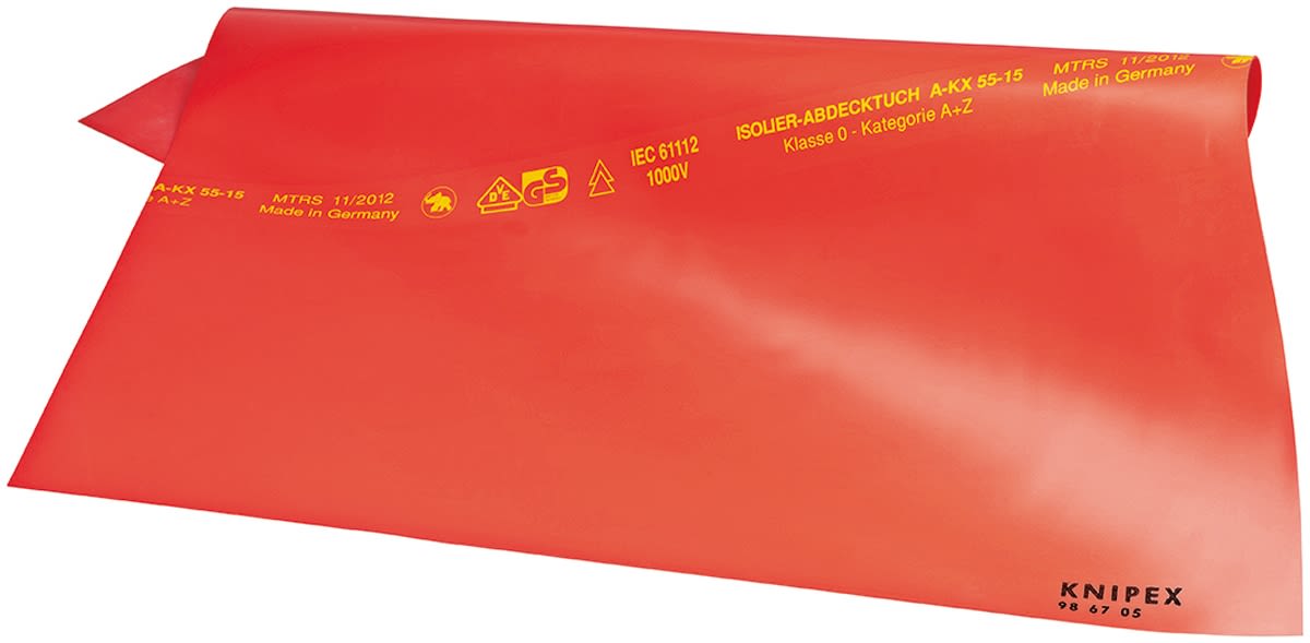 Knipex Electrical Safety Mat 1000V 500mm x 500mm x 1mm