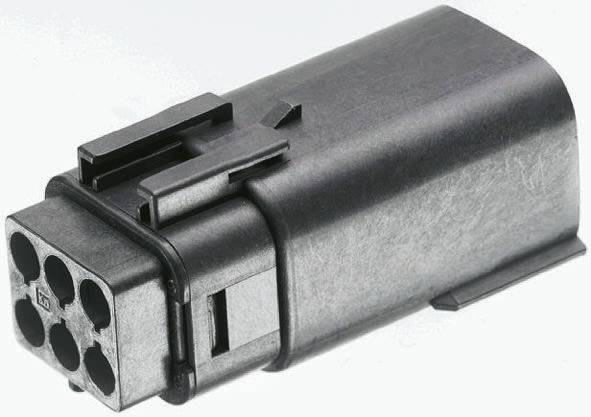 Pouzdro konektoru, řada: MX150L, číslo řady: 19419, rozteč: 5.84mm, počet kontaktů: 2, počet řad: 1, orientace těla: