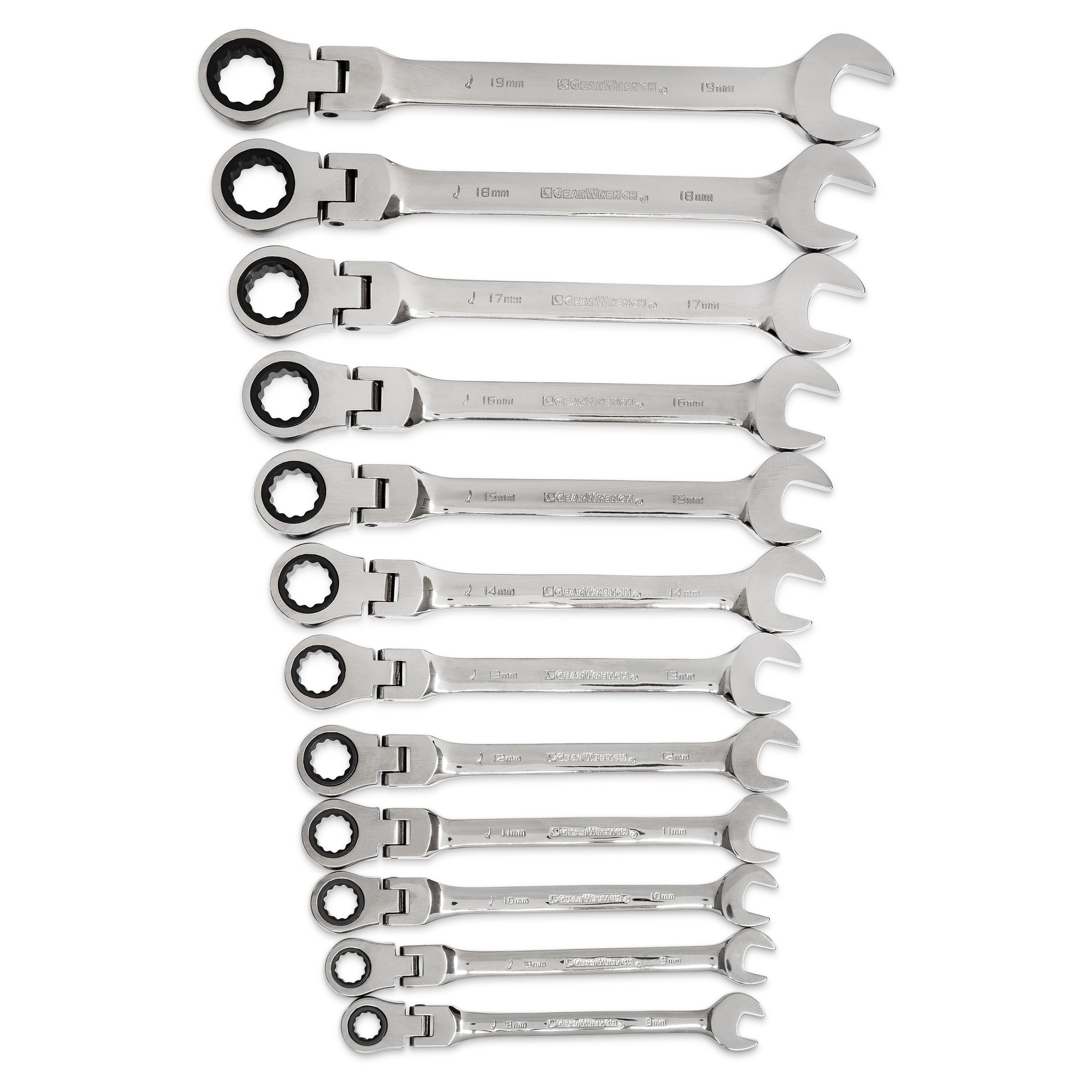 Gear Wrench 12 Piece Spanner Set