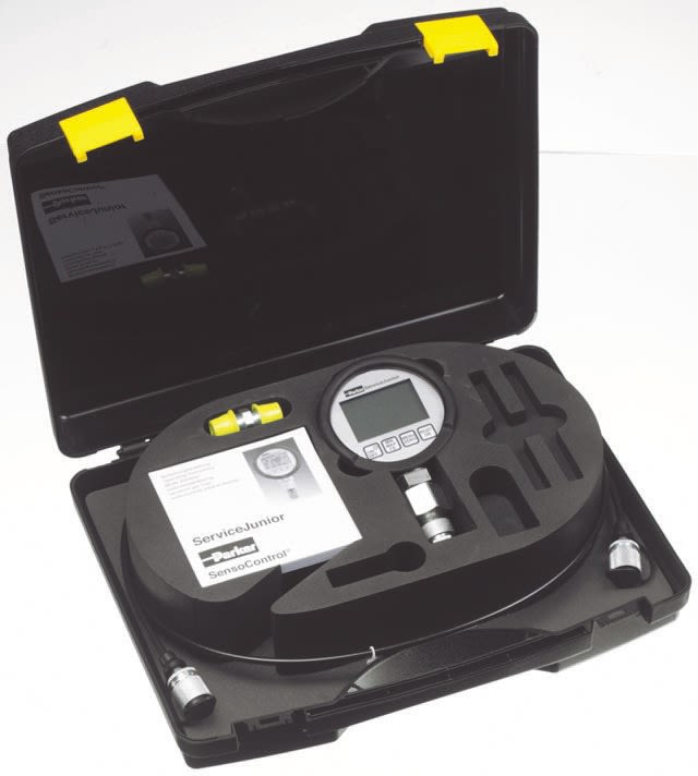 Parker Digital Pressure Gauge, SCJN-KIT-600, RS Calibration