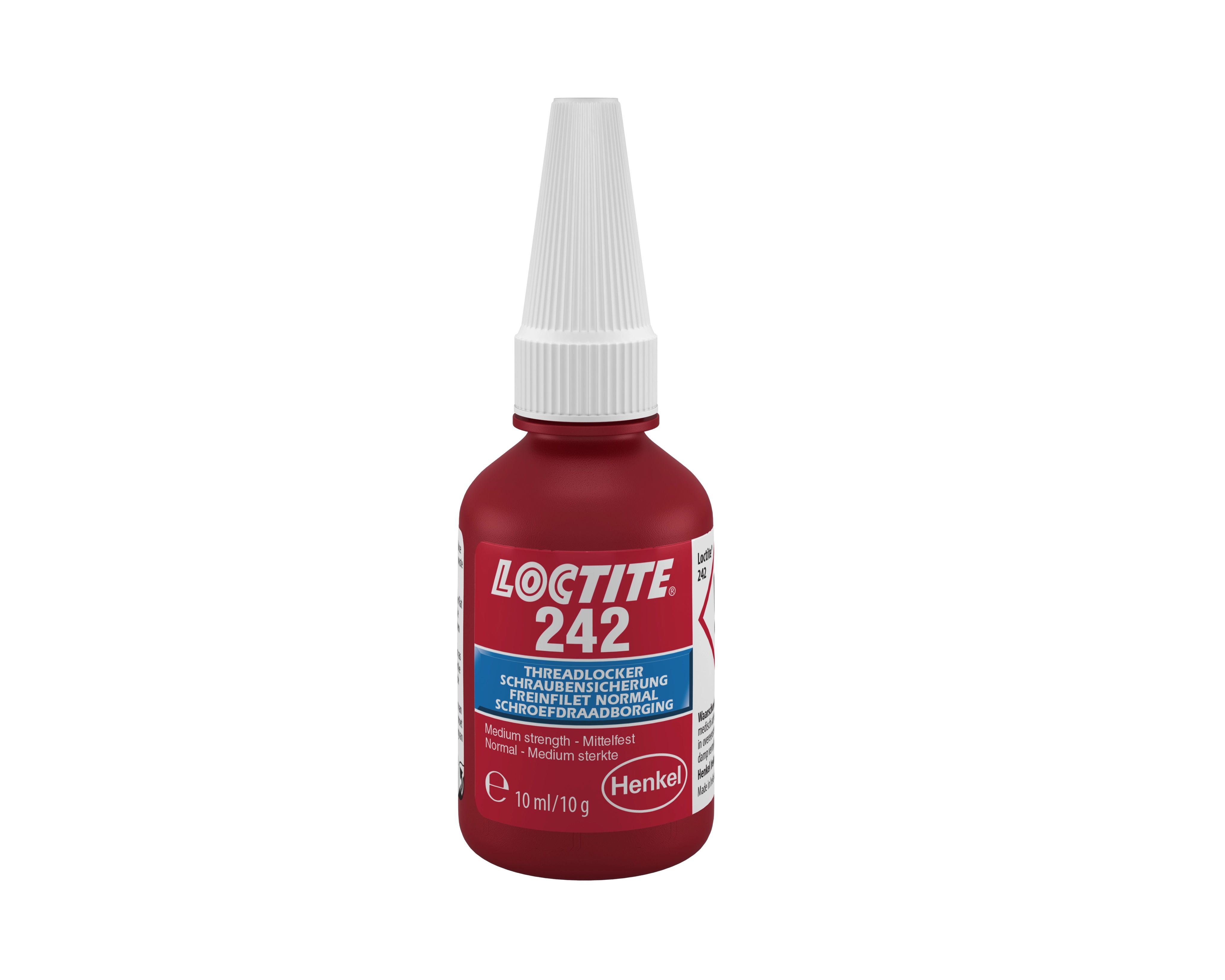 230749 Loctite Loctite 242 Blue Threadlocking Adhesive, 10 ml, 12 h