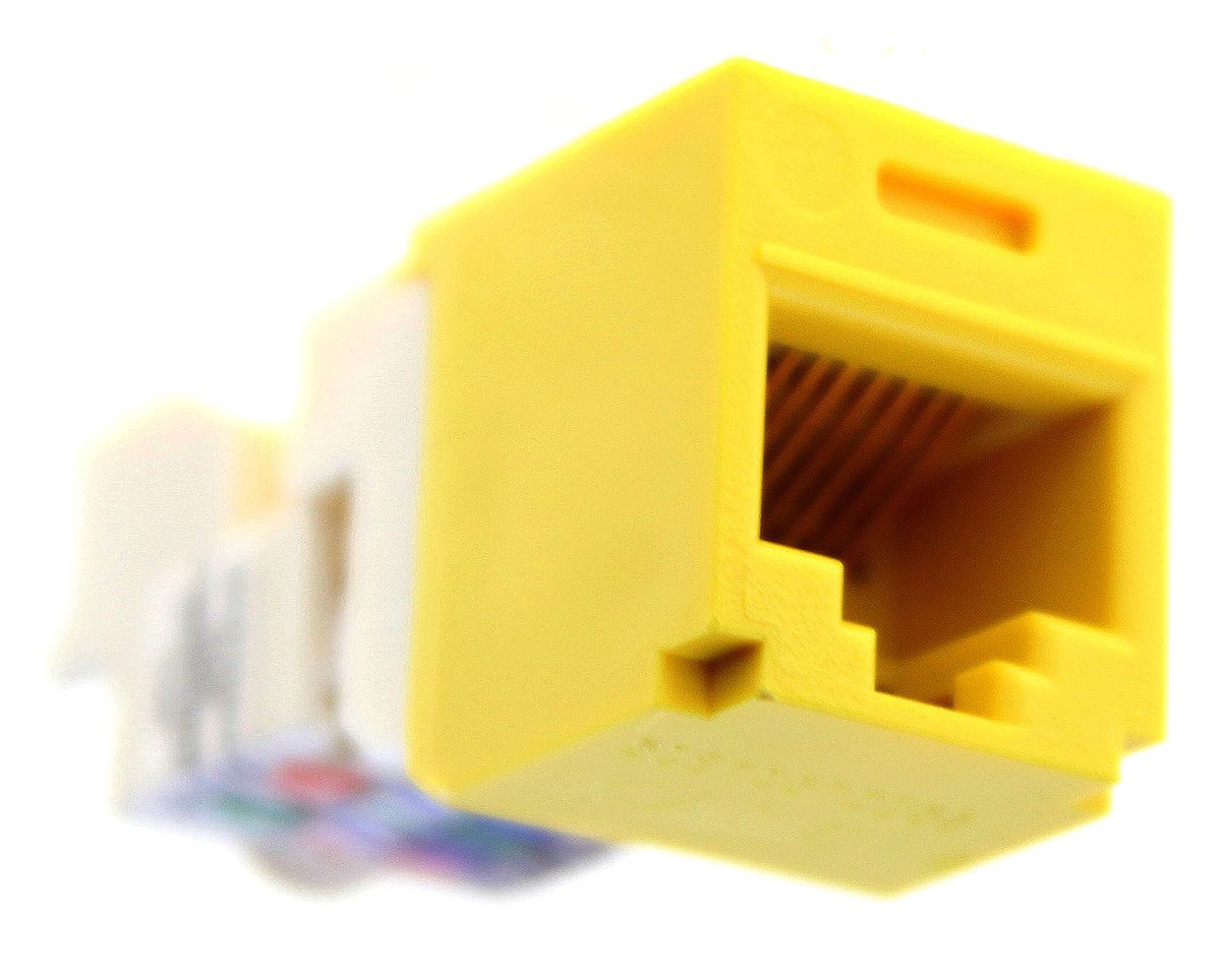 Cj688tpyl Panduit Female Rj45 Connector Rs 3697