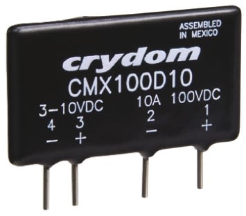 Sensata / Crydom PCB Mount Solid State Relay, 6 A Max. Load, 100 V dc Max. Load, 28 V dc Max. Control