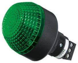 Segnalatore Lampeggiante, Fisso Allen Bradley, LED, Verde, 24 V ca/cc