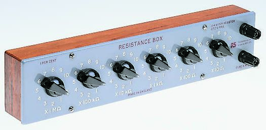 Cropico Resistance Decade Box, Resistance Resolution 10Ω, Absolute Maximum Resistance Measurement 10MΩ, UKAS Calibration
