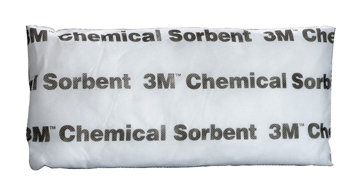Coussin Absorbant Produit chimique 3M, 16 par paquet , capacité d'absorption: 32 L, Sorbant