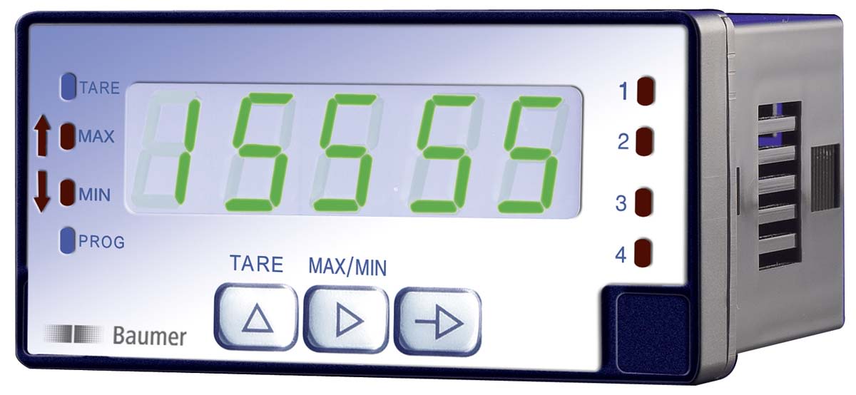 Baumer LED Digital Panel Multi-Function Meter, 48mm x 96mm