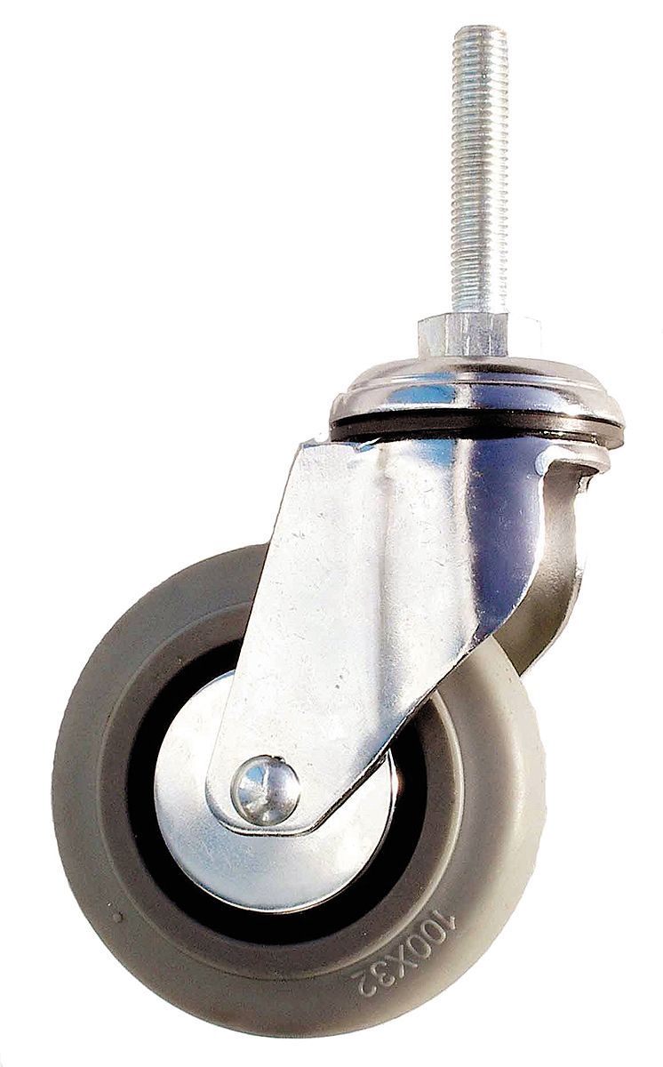 155311400 | Guitel Hervieu Swivel Castor Wheel, 80kg Capacity, 100mm ...