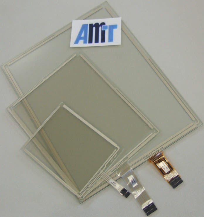 AMT 9545 7in 4-wire Resistive Touch Screen Overlay, 154.9 x 93.9mm