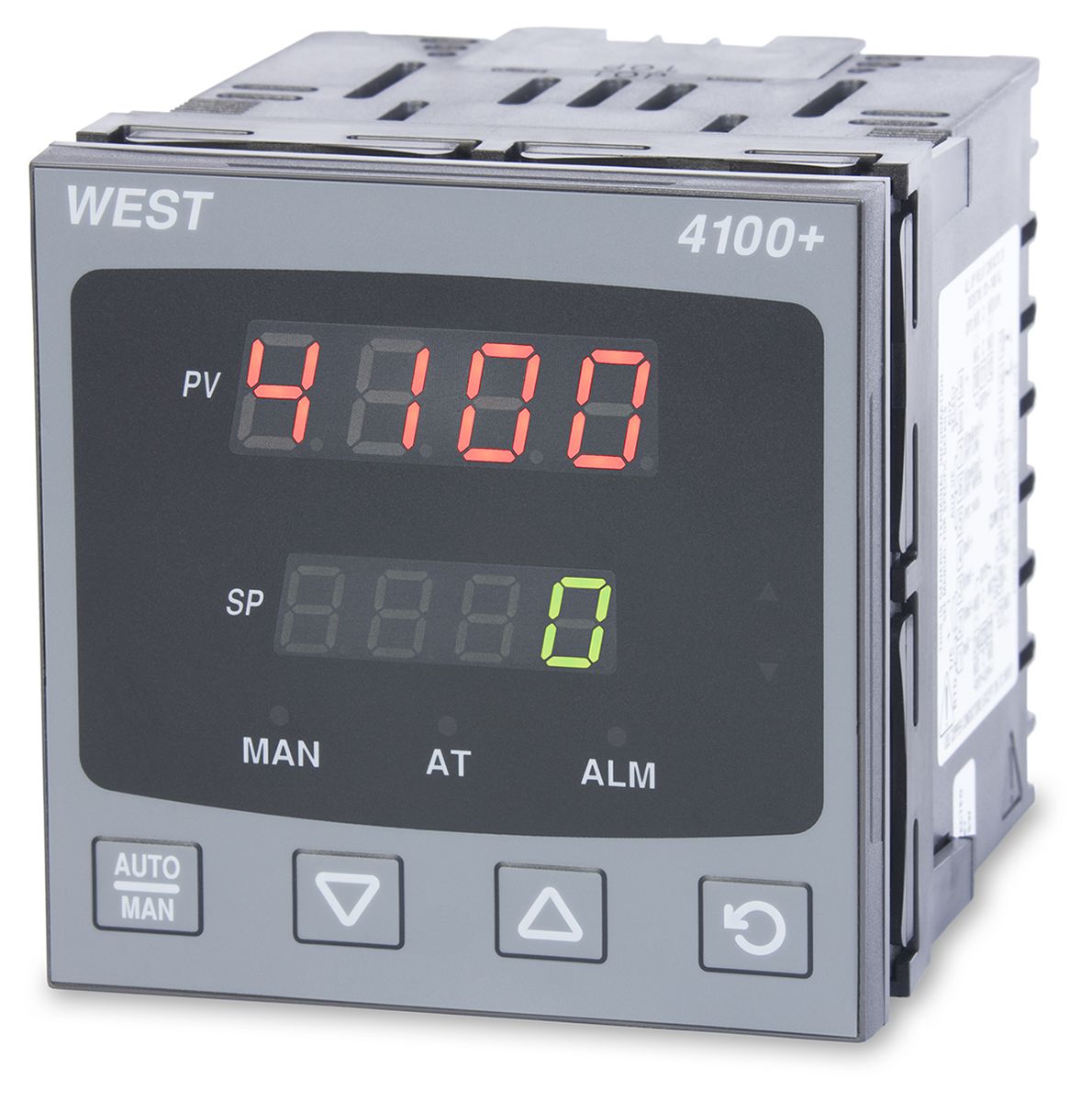 West Instruments P4100 PID Temperature Controller, 96 x 96 (1/4 DIN)mm, 1 Output Linear, 24 → 48 V ac/dc Supply