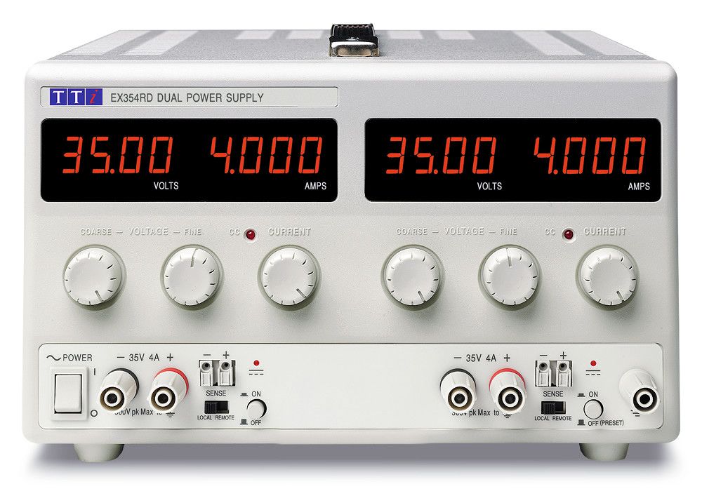 Aim-TTi Bench Power Supply, 280W, 2 Output, 0 → 35V, 0 → 4A With RS Calibration