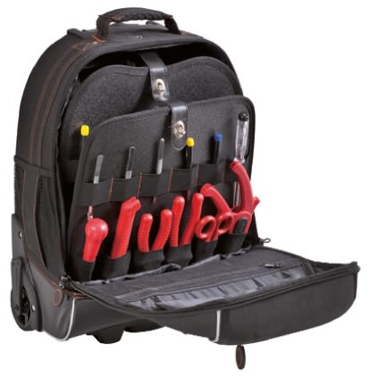 GT Line Fabric Wheeled Bag with Shoulder Strap 340mm x 150mm x 440mm