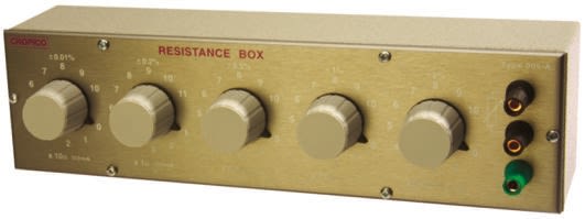 Cropico Resistance Decade Box, Resistance Resolution 1Ω, Absolute Maximum Resistance Measurement 10kΩ, UKAS Calibration