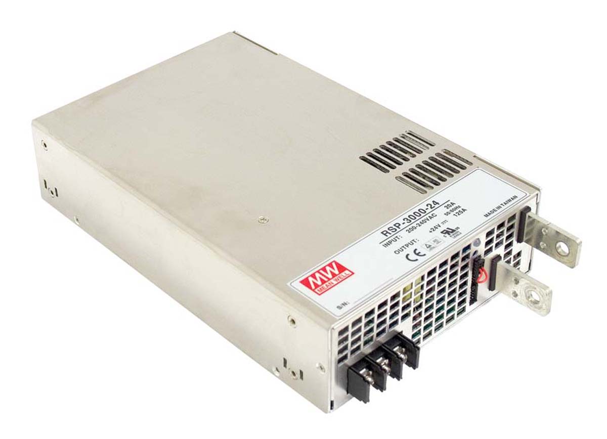 RSP-3000-48 | Mean Well Switching Power Supply, 48V dc, 62.5A, 3kW, 1 .