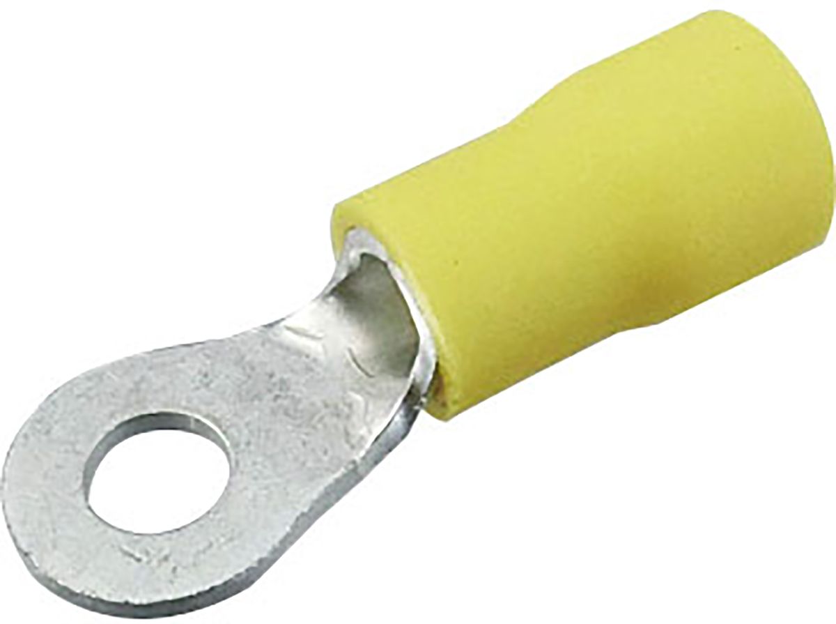 FVWS5.54(LF) JST, FV Insulated Ring Terminal, M4 (8) Stud Size, 2
