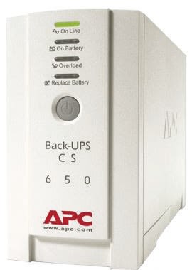 APC Back-UPS CS Uninterruptible Power Supply, 650VA (400W) - BK650EI