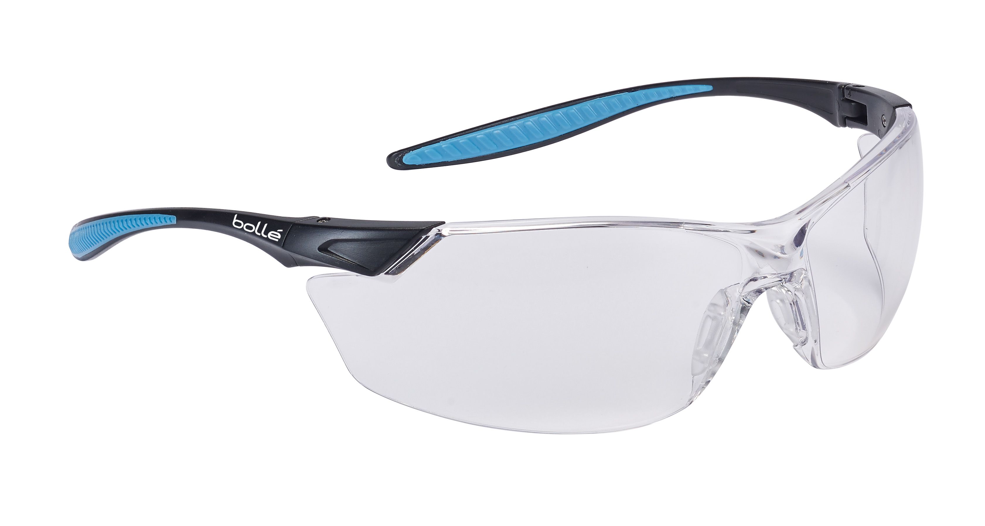 Bolle MAMBA Anti-Mist UV Safety Glasses, Clear Polycarbonate Lens, Vented