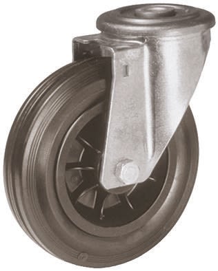 LAG Swivel Castor Wheel, 75kg Capacity, 100mm Wheel