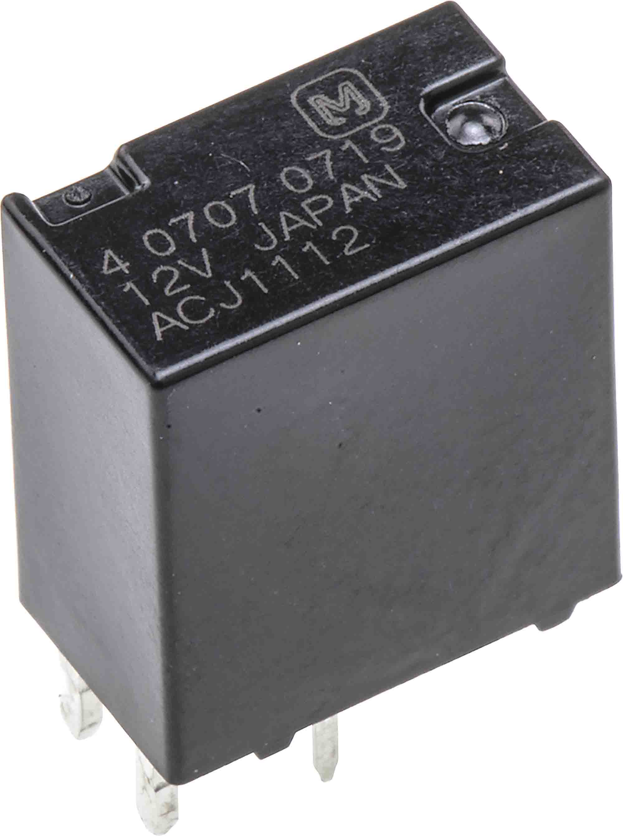 ACJ2112P Panasonic PCB Mount Automotive Relay, 12V dc Coil, SPDT RS