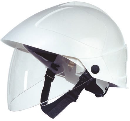 Catu Clear Flip Up PC Face Shield with Chin Guard , Resistant To Electric Arc, High Speed Particles, Impact
