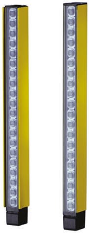 Allen Bradley Guardmaster micro 400 Series GuardShield Light Curtain, Sender & Receiver, 30 Beam(s), 30mm Resolution