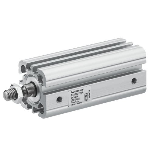 EMERSON – AVENTICS Pneumatic Compact Cylinder - 80mm Bore, 100mm Stroke, CCI Series, Double Acting