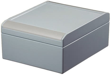 ROLEC aluCASE Grey Die Cast Aluminium Enclosure, 160 x 130 x 70mm