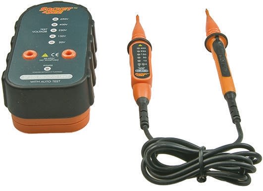 Socket & See VIP150/SP200 Kit Voltage Indicator & Proving Unit Kit 3.5mA 50 → 690V, Kit Contents SP200 Proving