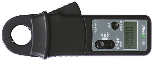 GMC-I Prosys CP410 Clamp Meter, 400A dc, Max Current 400A ac CAT III 300 V With RS Calibration