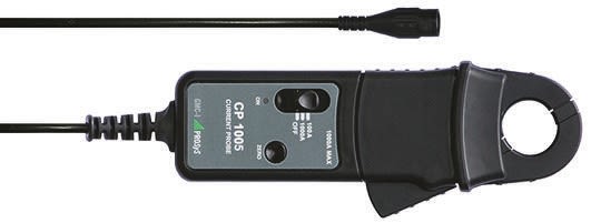 GMC-I Prosys CP-1005 Current Clamp, AC/DC Adapter, 1000A ac Max, 1000A Max, BNC, Current Output - UKAS Calibration