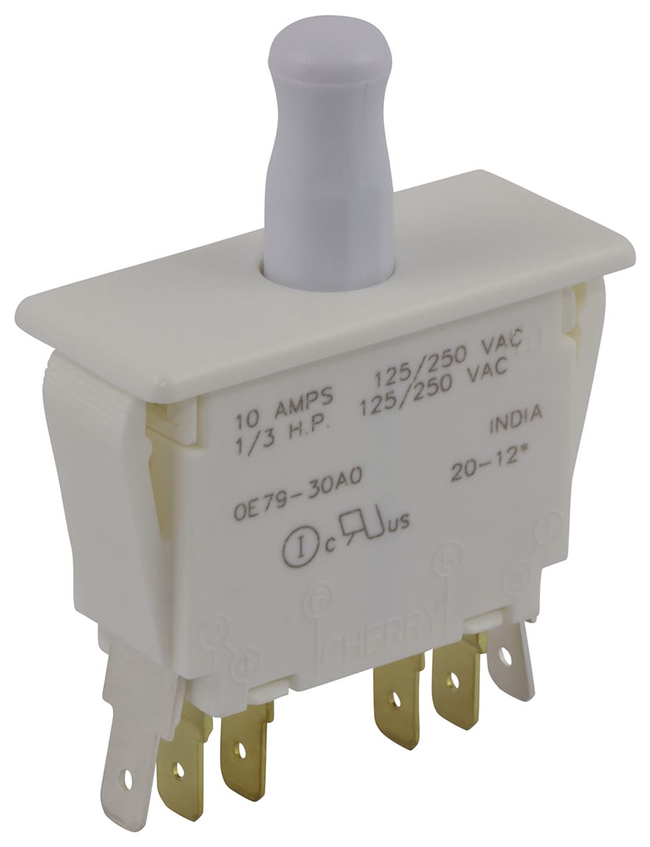 E79 30a Door Micro Switch Button Dpdt 10 A 250 V Ac 40 → 85°c Rs