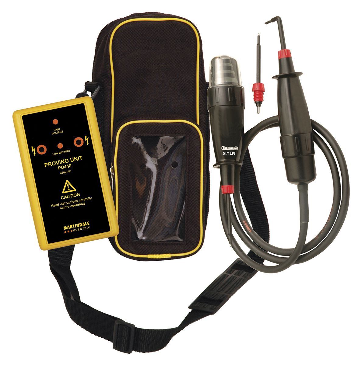 John Drummond MTL10 Voltage Indicator & Proving Unit Kit 3.5mA 50 V ac/dc, 100 V ac/dc, 200 V ac/dc, 400 V ac/dc, Kit