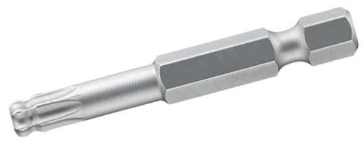 Wiha Tools T30 Torx Kugelkopf Schraubendreherbit, Biteinsatz, aus CrV-Stahl, 50 mm
