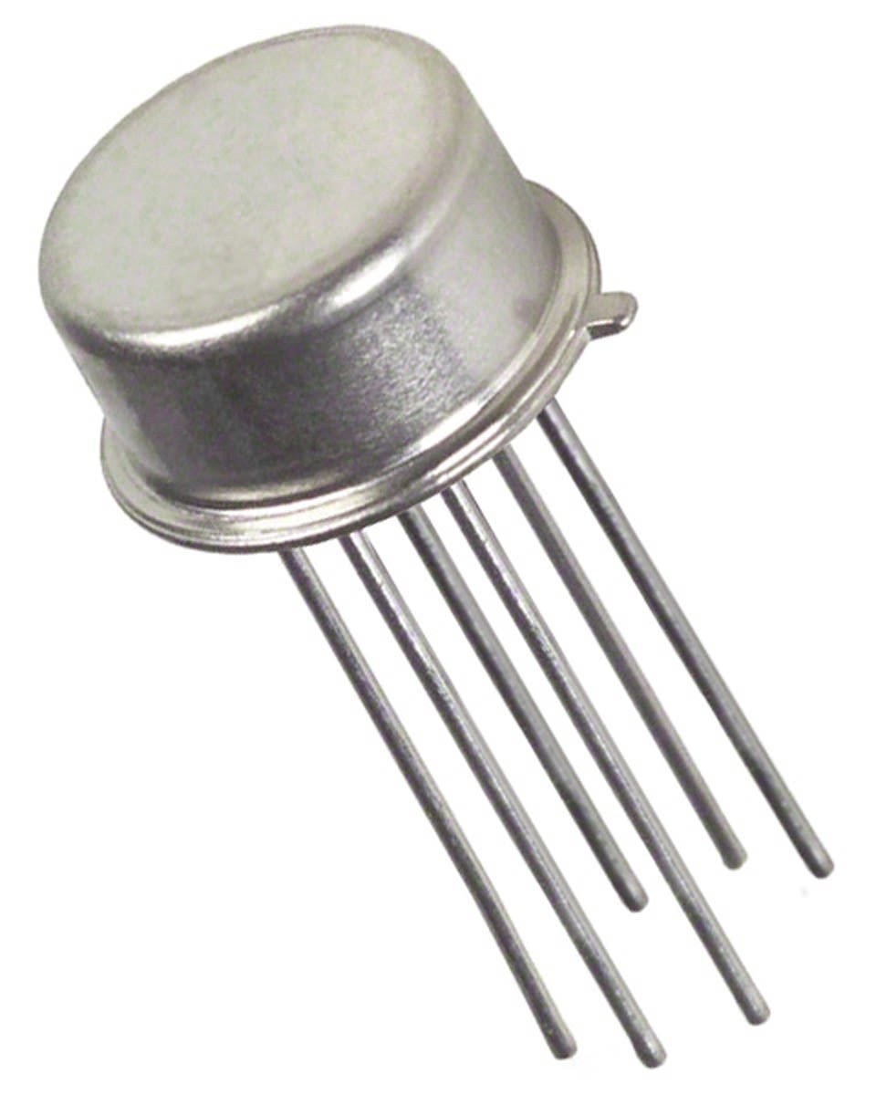Transistor, MAT01AHZ, NPN 25 mA 45 V Dual TO-78, 6 pines, 450 MHz, Aislado