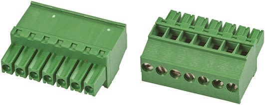 TE Connectivity 8-Way PCB Terminal Block, 11A, Screw Down Terminals, 30 → 14 AWG, Cable Mount