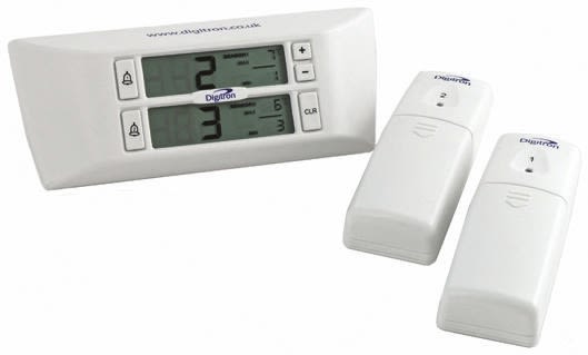 Digitron FM25 Wired Digital Thermometer for Multipurpose Use, PT100 Probe, 2 Input(s), +40°C Max